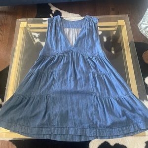 Free People Jean Mini Dress